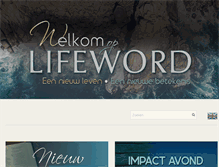 Tablet Screenshot of lifeword.nl